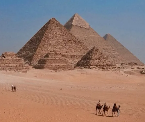 The Pyramids of Giza, Cairo